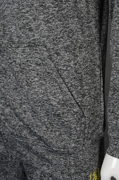 WTV171 Sports Suit Men's Coat Pants with Hat Thick Hat Rope Rubber Band Sports Pants Special Store detail view-7